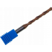 Wiertło węglikowe pokrywane VHM 4,1 x 36 x 74 mm 5D 55HRC TiSiN