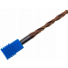 Wiertło węglikowe pokrywane VHM 4,5 x 36 x 74 mm 5D 55HRC TiSiN